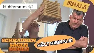 Großes Kino: VERZWEIFELTER Lampenbau mit Robert! 🥴 | 4/4 | Schrauben, Sägen, Siegen | Kabel Eins