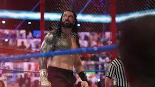 WWE 2K22: Hell in a Cell Match Top Moments | Roman Reigns Vs Brock Lesner | Gameplay