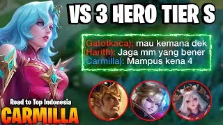 EPIC COMEBACK!! CARA MELAWAN 3 HERO TIER S!!