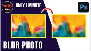 How to blur an image the RIGHT WAY in Adobe Photoshop 7.0 | #adobephotoshop | #blurphoto | #2k22