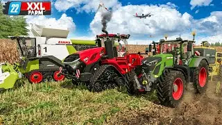 LS22: Körnermaisernte: Die letzten Hektar für den LEXION! | XXL Farm 2 #17 | FARMING SIMULATOR 22