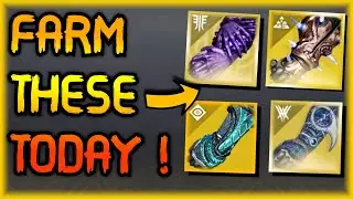 Farm Exotics Today at CHAMBER OF STARLIGHT Master Lost Sector (Warlock)