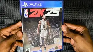 ASMR Unboxing | NBA 2K25 🏀 (PS4) 💿