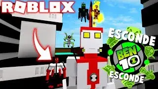 ROBLOX ! BEN 10 MINIGAME COM ALIEN GIGANTE SUPREMO ACHANDO 4 BRAÇOS, CHAMA, ALIEN X E BESTA