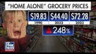 Kevin Allein zu Haus: Lebensmittel Opfer der Inflation / Home Alone' groceries victim of inflation