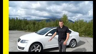 Знакомство с Skoda Octavia 3. 2014 1.8. Пуляет я вам скажу!  Замеры разгона racelogic.