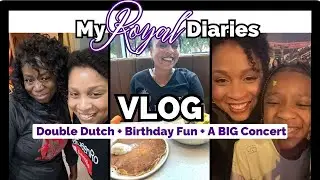 VLOG 🥳 IT'S MY BIRTHDAY - I Celebrated All Month! (Dates, A Concert, Double Dutch, & More)