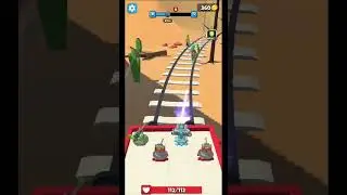 Hyper casual game merge Zombie Defense available on get untiy code