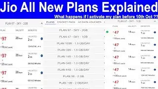 JIO NEW PLANS EXPLAINED 