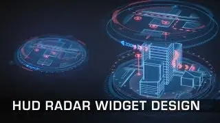 HUD Radar Widget Design