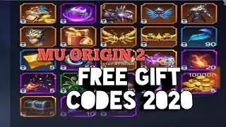 FREE GIFT CODES 2020,MU ORIGIN 2