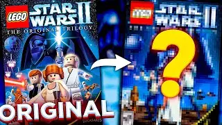 Remaking LEGO Star Wars: The OT into a Movie poster in Photoshop 