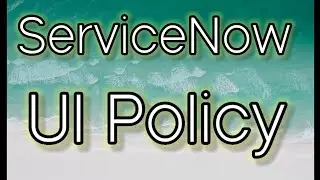 What is UI policy and UI action in ServiceNow? | ServiceNow | ITSM Tool@ChennaiFolksTraining
