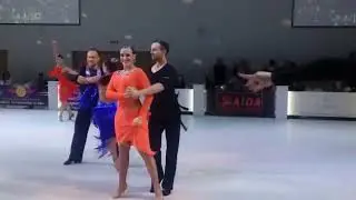 Михаил и Елена танцевальный клуб Маэстро ча-ча