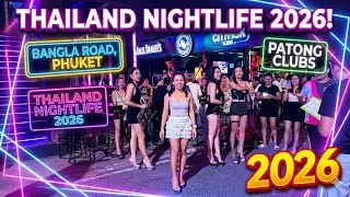 4K HDR | Phuket Nightlife Guide: Best Bars & Clubs on Bangla Road 2026 [ASMR]