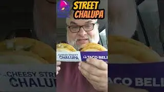 TACO 🔔 BELL Cheesy Street Steak Chalupa Surprise!