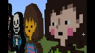 I made a Chara Along with my Papyrus, Sans, And frisk