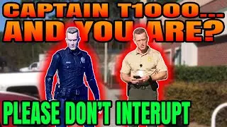 Captain SICCED Deputy On Us! I Don't Have To Give You His Name -  First Amendment Fail