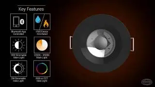 Product Promotion Animation Example -  D1 LED Downlight