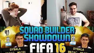 FIFA 16 - SQUAD BUILDER SHOWDOWN WITH SIF DYBALA!!! - Epic Squad Builder!!