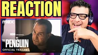 THE PENGUIN | Official Trailer REACTION | SDCC | DC | HBO | WB