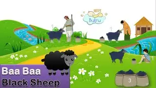 Baa baa Black Sheep 🐑 | Nursery Rhyme👜👜👜