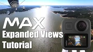GoPro MAX 360 - How to fix Fish-eye curve in your videos.