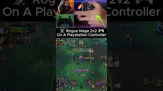 Rogue Mage 2v2 On A Playstation Controller 🥷🎮🔥 #worldofwarcraft #thewarwithin #warwithin