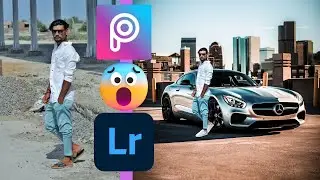 Boy With Car PicsArt Realistic Photo Editing car photography photo car editing