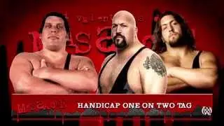WWE 2K16 - André The Giant vs. Big Show &  Paul Wight