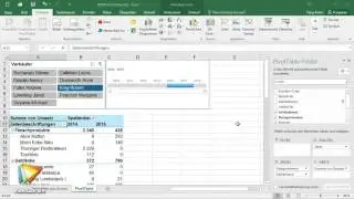 Excel 2016: Pivot-Tabellen Tutorial: Einsatz von Pivot-Tabellen |video2brain.com