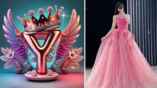 Choose Your 💎 Name First Letter 🌟 And See 👀 Beautiful ✨ Gown 👗