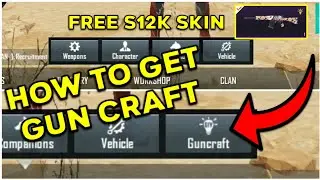 HOW TO GET GUNCRAFT PUBG || HOW TO GET GUNCRAFT FIREARM IN PUBG MOBILE || GUNCRAFT FIREARM PUBG