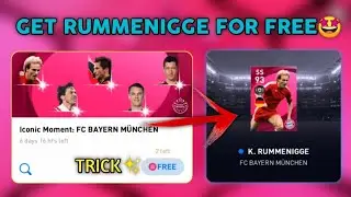 TRICK TO GET RUMMENIGGE FREE 🤩 PES 2021 MOBILE