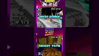 SRB2 Kart Vs. Dr. Robotnik's Ring Racers Track Comparison #Pikzelow #DRRR #RingRacers
