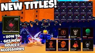 Arise Crossover - How To Get Halloween 2025 Relics & Accessories