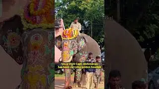 Abhimanyu elephant may carry golden howdah for fifth time in the Mysuru Dasara 2024 Jamboo Savari