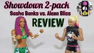 Showdown 2-pack Sasha Banks vs. Alexa Bliss: Women’s Wrestling figure review
