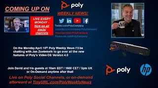 #PolyWeeklyNews for April 10 2023 - Jan Explains V4 Software