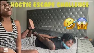 Hogtie Escaped Challenge!!!(cleave gagged)