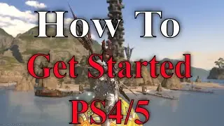 FFXIV How To Get Around How To Talk How To Target Etc Using A PS4/5 Controller