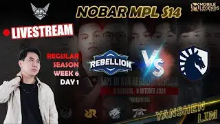 🔴VERTICAL LIVE : NOBAR MPL ID S14 - RBL vs TLID | MINGGU KE-6 HARI KE-1 #MLBBIDCreator