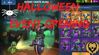 Mech Arena:Halloween(2021)👻🎃event openings