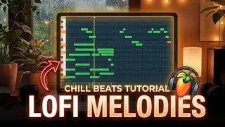 Making a Lofi Piano Melody (Making a Lofi Beat from Scratch FL Studio)