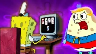Online learning Portrayed by Spongebob
