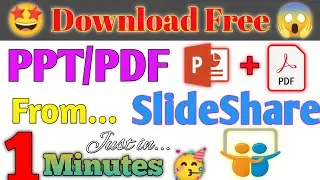 How to Download Slide Share PPT/PDF in Mobile | How to Download PPT/PDF Files in Mobile