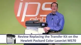 HP M570 - Replacing the Transfer Kit