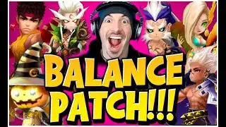 BALANCE PATCH IS HERE!!! (Summoners War)