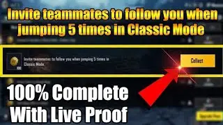 Invite Teammates To Follow You When Jumping 5 Times In Classic Mode