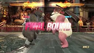 TEKKEN 8 - My 3 days Kuma vs Online Panda (Rare matchup)